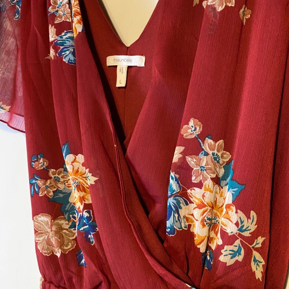Maurices Floral Maxi Dress